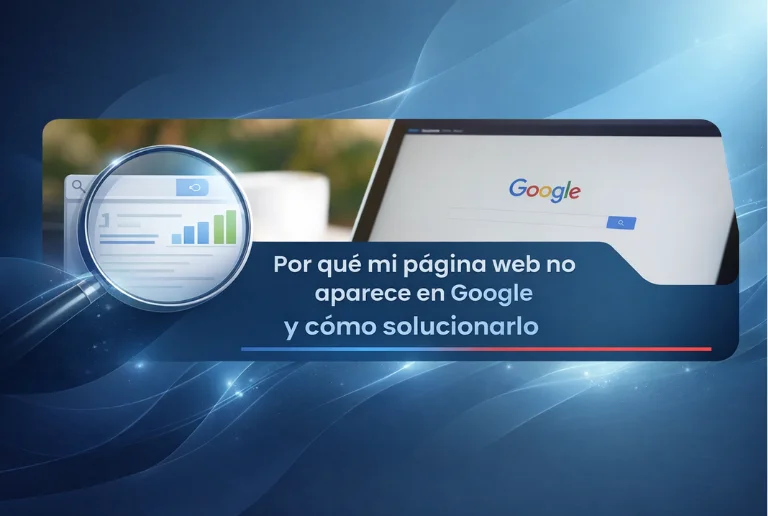 Lee más sobre el artículo Por qué mi página web no aparece en Google y cómo solucionarlo