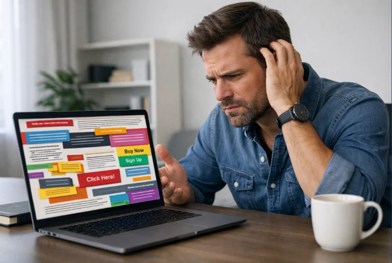 Errores comunes al crear una página web