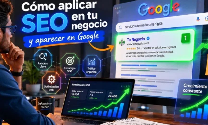 Cómo aplicar SEO en tu negocio y aparecer en Google