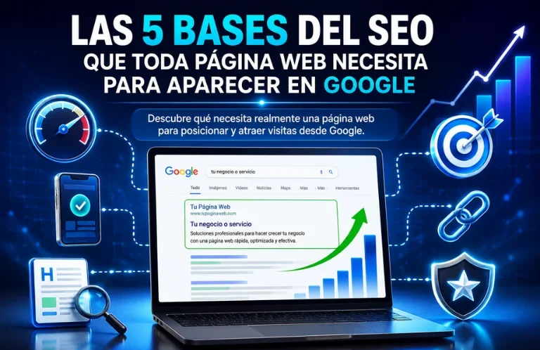 Lee más sobre el artículo Las 5 bases del SEO que toda página web necesita para aparecer en Google